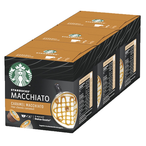 Starbucks - Caramel Macchiato by Nescafé Dolce Gusto - 3x 12 Capsules Top Merken Winkel